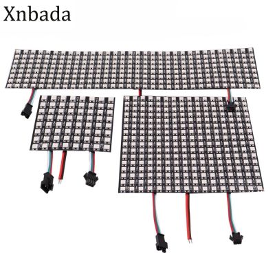 DC5V WS2812B LED Digital Flexible Individually Addressable Panel Light WS2812 8x8 16x16 8x32 Pxiels Module Matrix Screen