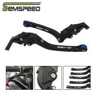 รถจักรยานยนต์ SEMSPEED CNC พับได้คลัตช์เบรกคันโยกยามาฮ่า YZF R1 R1M R1S 2015-2018 2019 2020 YZF R6 2017 2018 2019 2020