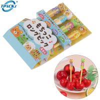 4/10pcs Kids Fruit Picks Needle Stick Toothpicks Mini Creative Fruit Cake Dessert Food Forks Lunch Box Decor Bento Accessories