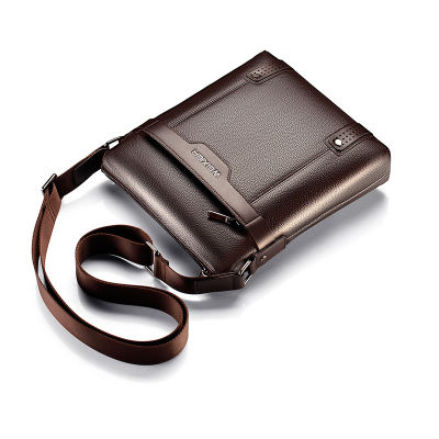 Fashion Large Capacity Mens Crossbody Business Small Handbag For Male Brand Design Mens PU Leather Shoulder Bags Messenger Bag