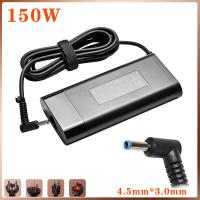 Charger Laptop 7.7A 19.5V 150W สำหรับ HP Pavilion Gaming 15ที่15-CX0020CA 17 17-AN001CA TPN-CA11 TPN-DA09 TPN-DA03 Q173 Q193 ZBOOK