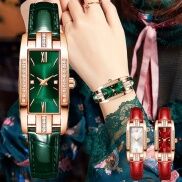 Fairy Castle đồng Hồ Nữ Sang Trọng Đồng Hồ Thạch Anh Nữ Vuông Đồng Hồ Đeo