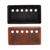 2 Pcs BRONZE Humbucker Pickup Covers for Electric Guitar Neck Bridge Accessories