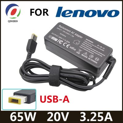 20V 3.25A 65W USB เอซีแล็ปท๊อปที่ชาร์จพลังงานอะแดปเตอร์สำหรับเลโนโว Thinkpad X301S X230S G500 G405 X1คาร์บอน E431 E531 T440s โยคะ13 Yuebian