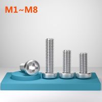 Cross Recessed Pan Head Screws M1.2 M1.4 M1.6 M2 M2.5 M3 M4 M5 M6 M8 304Stainless Steel Rounnd Phillips TV Machine Screw DIN7985