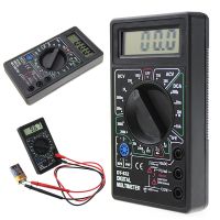 Digital Handheld Multimeter LCD Display Mini Voltmeter Ammeter Ohm Tester AC/for DC Voltage for DC Current Meter for Hou