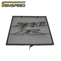 SEMSPEED Motorcycle ZX-6R ZX6R Cooling Radiator Guard Protector Grille Cover For Kawasaki ZX-6R ZX 6R 2009-2017 2018 2019 2020