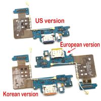 แท่นช่องเสียบชาร์จ Usb ชาร์จหัวเชื่อมปลั๊กสายแผงวงจรเคเบิลแบบยืดหยุ่นบอร์ดไมโครโฟนไมค์สำหรับ Lg V40 Thinq V405qa7แท็บ Ua0