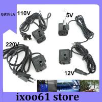 ixoo61 store Ultra-quiet Mini Brushless AC DC 220v 12V 5V USB Fountain Water Pump Submersible 200-400L/H Lift Aquarium Circulating fish tank