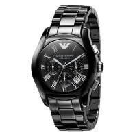 Emporio Armani  AR1400 Black Ceramic Mens Watch - 100% Authentic Amani Brand Watch Cheap Price for Men