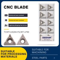 TCMT110204 MT LF90 คาร์ไบด์แทรกเครื่องมือกลึงภายนอก TCMT110204 FG LF90 Cermet Blade CNC latheTurning Tool สําหรับการตัดเหล็ก