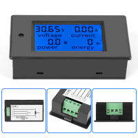 DC 6.5-100V LCD เครื่องวัดแรงดันพลังงานไฟฟ้าดิจิตอล