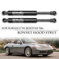 2X Bonnet Front Hood Lift Struts Support Shock Gas Spring Holder For Porsche Boxster 986 1996-2004 911 996 1999-2004 99651155101