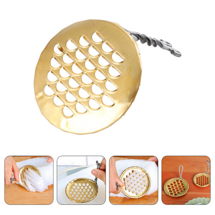 2pcs Bean Jelly Scraper, Stainless Steel Jelly Scraping Cold Noodle