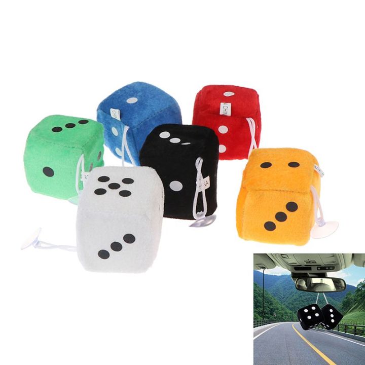 plush-toys-car-dice-decoration-board-game-props-party-pendant-sucker-supplies