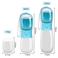 ขวดน้ำสุนัขสำหรับสุนัขลูกสุนัขเดินทางกลางแจ้งสัตว์เลี้ยงชามน้ำแบบพกพาสุนัข Waterer ตู้สุนัขภาชนะบรรจุอาหารสัตว์เลี้ยง Accessories2023