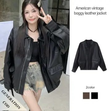 Leather on sale jacket lazada