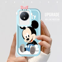 เคสสำหรับ Vivo Y02A Y02T Y27 Y36 5G Y36 5G การ์ตูนน่ารัก Micy Minn Dai Dod Duck เคสโทรศัพท์มีลายมอนสเตอร์เคสเลนส์โทรศัพท์นิ่มฝาครอบป้องกันกันกระแทกเคสโทรศัพท์มือถือ