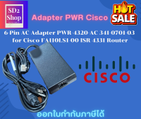 Adapter Cisco / 6-Pin AC Adapter PWR-4320-AC 341-0701-03 for Cisco FA110LS1-00 ISR 4331 Router