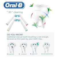 【Oral-B】หัวแปรงสีฟันไฟฟ้า แปรงสีฟันไฟฟ้า electric toothbrush หัวแปรงไฟฟ้า oral b แปรงไฟฟ้า แปรงฟันไฟฟ้า หัวแปรงสีฟัน ใช้ได้ทุกรุ่น แปรงสีฟันไฟฟ้า แปรงสีฟัน 4pcs Electric toothbrush head for Oral B Electric Toothbrush Replacement Brush Heads
