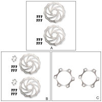 ดิสก์เบรกจักรยาน160มม. จักรยานเหล็กคาร์บอนอุปกรณ์เสริมสำหรับสายกลาง