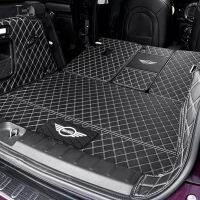 รถจัดแต่งทรงผม Trunk Protection Mat หนัง Pad อุปกรณ์ตกแต่งรถยนต์สำหรับ BMW MINI COOPER S ONE F54 F55 F56 F60 R60 CLUBMAN