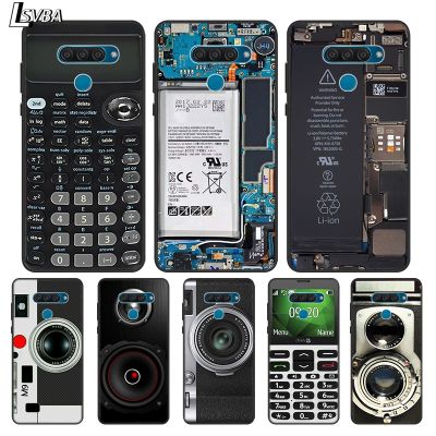 Battery Camera Calculator For LG K22 K71 K61 K51S K41S K30 K20 Q60 V60 V50S V50 V40 V35 V30S V30 G8 G8S G8X ThinQ Phone Case
