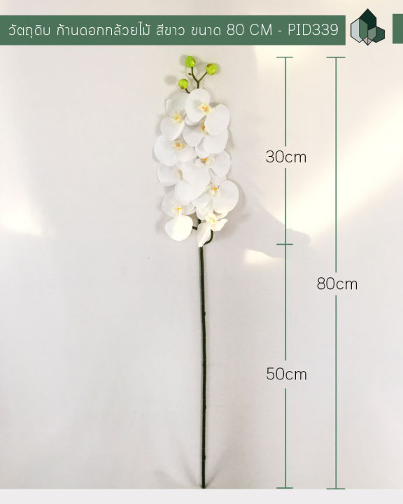 ดอกไม้ปลอม-ก้านดอกกล้วยไม้สีขาวปลอม-ยาว-80-cm-1-ก้าน