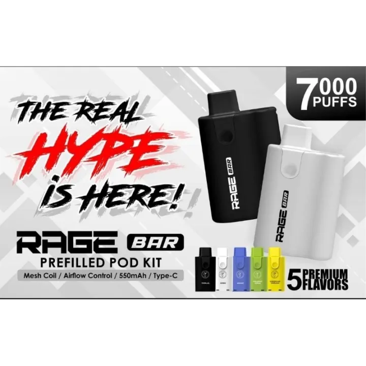 RAGE BAR POD 7000 by RAGE CONCEPT | Lazada PH