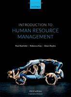 หนังสืออังกฤษใหม่ Introduction to Human Resource Management (3RD) [Paperback]