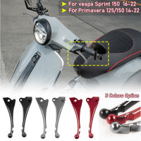 คันโยกคลัตช์เบรก Sprint150สกู๊ตเตอร์คันโยกมือจับสำหรับ Vespa Primavera 125 150 2014-2022 2021 2020 2019 2018 2016 2017