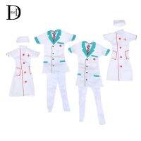 1/2set Doctor Nurse Costume Scene Cosplay Clothes For Ken Doll Accessories Girl Boy DIY House Toys