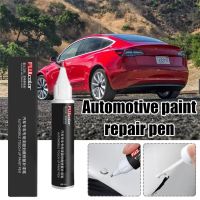 【LZ】❉♕✴  Car Paint Repair Pen Fit for Tesla Model 3 X Y S Car Scratch Remover Paint Pens Black White Paint Fixer Repair Wheel Hub