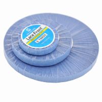 0.8cm Blue Lace Front Support Tape Double Sided Adhesive Hair Extension Tape For Tape Extension/Toupee/Lace Wig Cleaning Tools