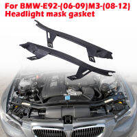 ไฟหน้ารถเลนส์ปะเก็นฝาครอบเปลือกซีลยางซ้ายขวา LH RH Fit สำหรับ BMW E92 E93 3 Series 2005-2010รถอุปกรณ์เสริม