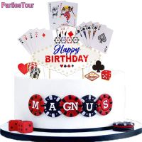 【CW】๑❈✓  Poker Las Playing Card  Games Casino card Themed Birthday Supplies