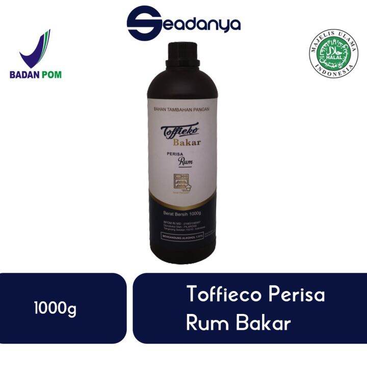 Toffieco Perisa Rum Bakar 1000g Halal MUI & BPOM Lazada Indonesia