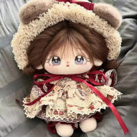 20เซนติเมตร Kawaii Weiwan Loli สาวน่ารักตุ๊กตาตุ๊กตาร่างกาย Plushie ไม่มีแอตทริบิวต์ชุดคอสเพลย์เด็กของขวัญคริสต์มาส