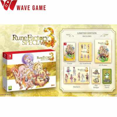 nintendo switch rune factory 3 special ( english zone 2 ) standard / limited edition