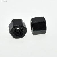 ♣◈✐ M6 M8 M12 M10 M14 M16 M18 M20 M22 M24 M27 Black Carbon Steel Hexagon Thick Nuts