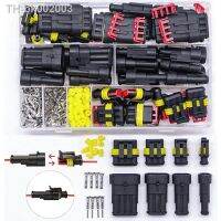 ♞ஐ♈ 352/708pcs terminales eléctricos conectores eléctricos wire connecteur waterproof 2/3/4 pin 26 Sets connector terminal 12A