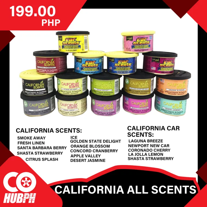 CALIFORNIA CAR SCENTS Lazada PH