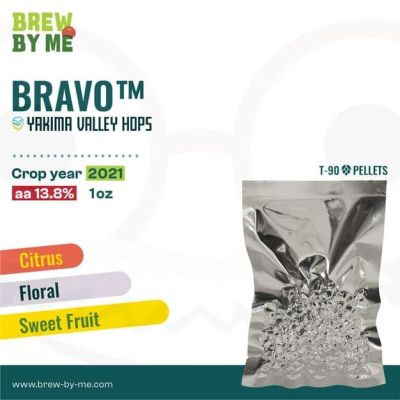 Hops ฮอปส์ Bravo™ PELLET HOPS (T90) โดย Yakima | ทำเบียร์ Homebrew