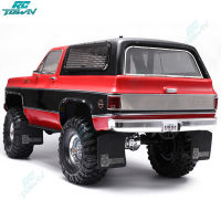 RCTOWN ด้านหน้าและด้านหลังยางบังโคลนโคลนโคลนพร้อมขาตั้งโลหะสำหรับ1/10 Traxxas TRX4 BLAZER K5 RC รถอุปกรณ์เสริม