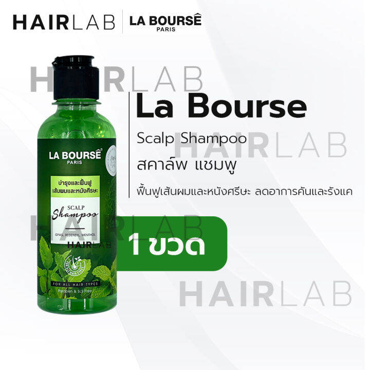 พร้อมส่ง-la-bourse-hair-detox-shampoo-250ml-ลาบูสส์-ดีท็อกซ์-แชมพู-บำรุงผม-ผมทำสี-ผมแห้งเสีย-ผมชี้ฟู