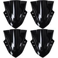 4X Motorcycle Windshield Windscreen Double Bubble for Kawasaki Ninja 300 EX300 2013 2014 2015 2016 2017