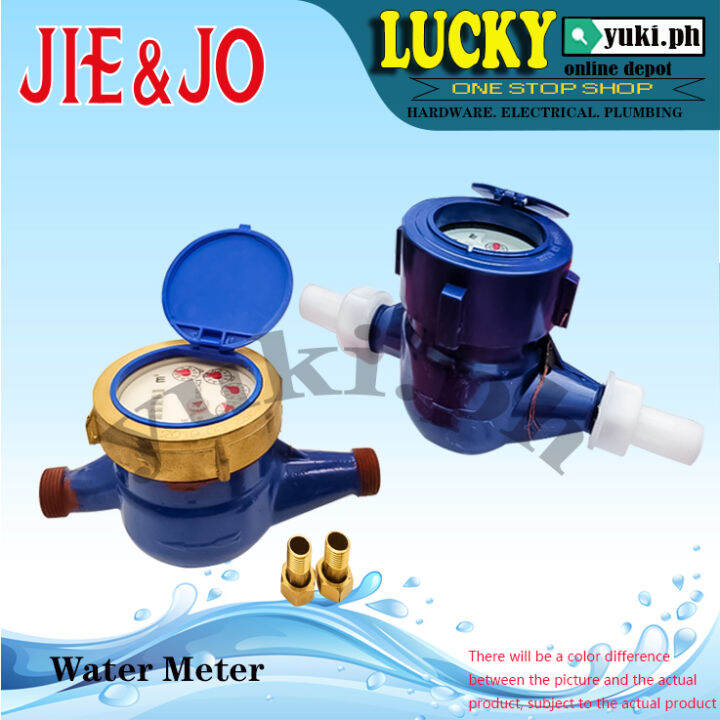 PVC/METAL/BRASS WATER METER/SUB METER 15MM | Lazada PH