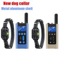 ZZOOI 800m Remote Control Dog Training Device Rechargeable Waterproof Electric Shock Collar Bark Stopper Vibration Training Artifact