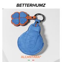 Betterhumz For BMW Mini Cooper Car Key Case Cover Leather Alcantara R56 ONE JCW F56 F55 F54 F60 R55 R57 R58 R59 R60 Keychain