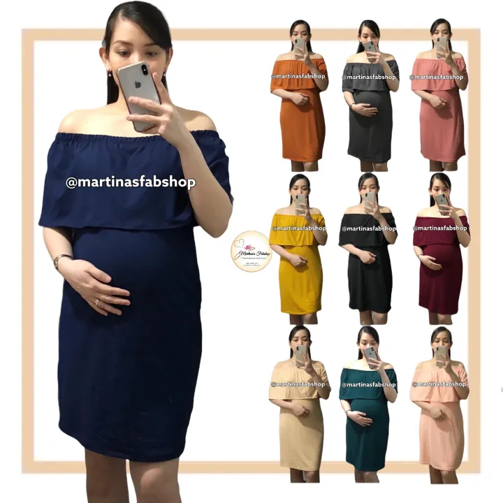 lazada maternity dress